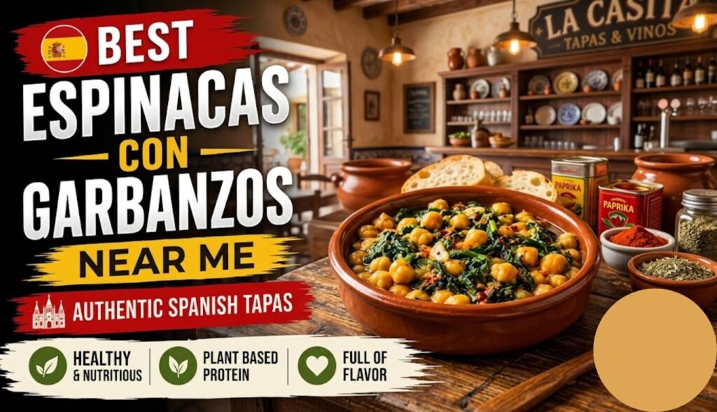 best espinacas con garbanzos near me