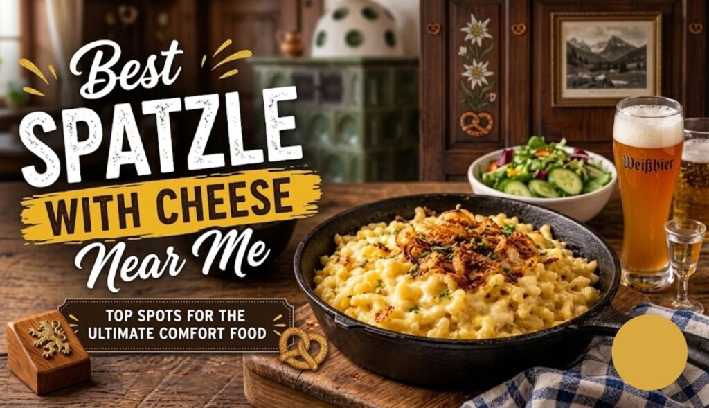 best spätzle with cheese near me
