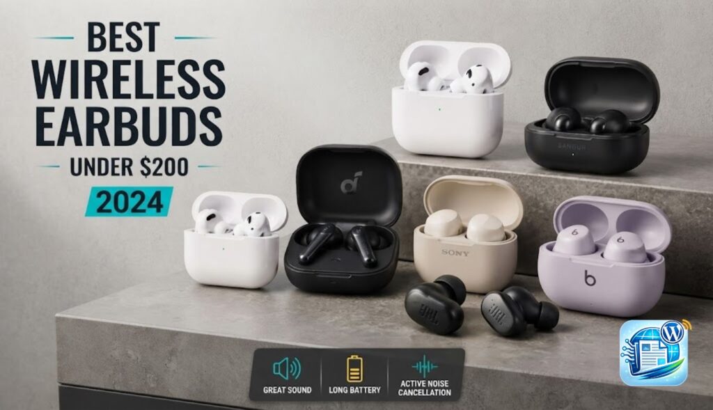 Best Wireless Earbuds Under 200 Dollars 2024