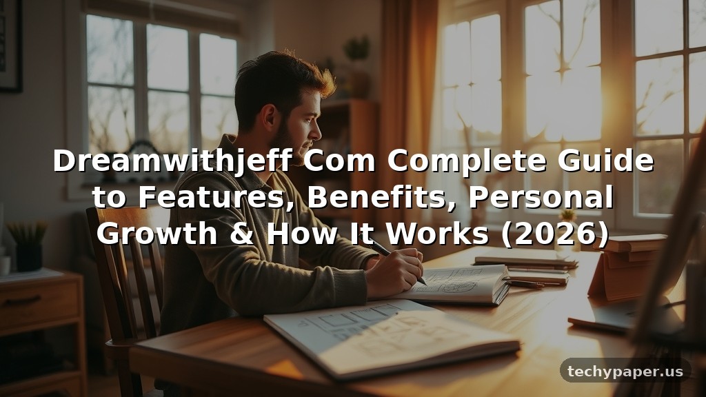 Dreamwithjeff Com Complete Guide to Features, Benefits, Personal Growth & How It Works (2026)