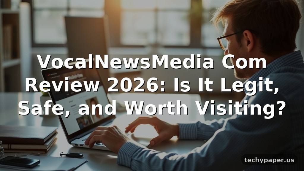 VocalNewsMedia Com Review 2026: Is It Legit, Safe, and Worth Visiting?